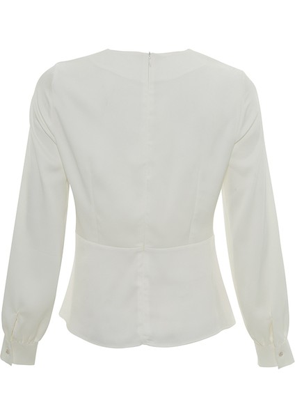 Katlama Detaylı Bluz modelleri