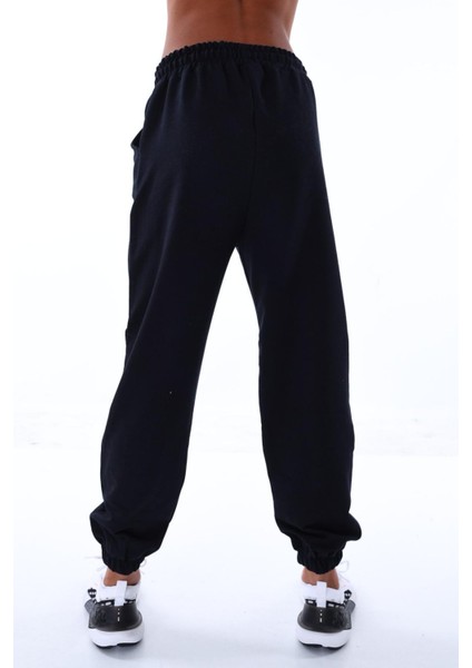 Kız/erkek Çocuk Lastik Paça ,düz 2 Iplik Polyester Eşofman Altı