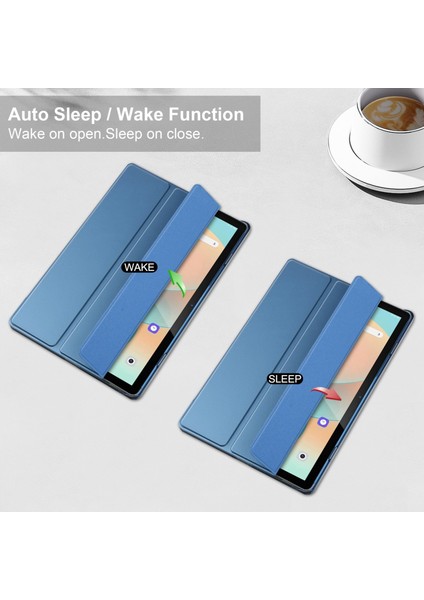 Blackview Tab 12/12 Pro Için 3 Katlı Akıllı Deri Kılıf (Yurt Dışından) fiyatları