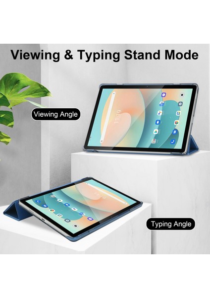 Blackview Tab 12/12 Pro Için 3 Katlı Akıllı Deri Kılıf (Yurt Dışından) fırsatları