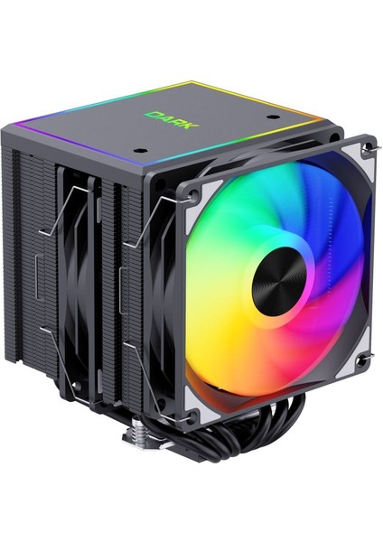 Freezer Pro X120D 2025 Edition 2X12CM Argb 4pin Pwm Fanlı, 2x 65CFM, 230W Tdp, 6x Isı Borusu, LGA1700 - Am5 Uyumlu, Direct Contact Işlemci Soğutucu (DKCCX120D)