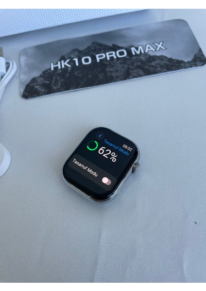 HK10 Pro Max Amoled 2.02 Amoled Wearfitpro/chatgpt/ses Kayıt/kulaklık Eşleştirme Akıllı Saat