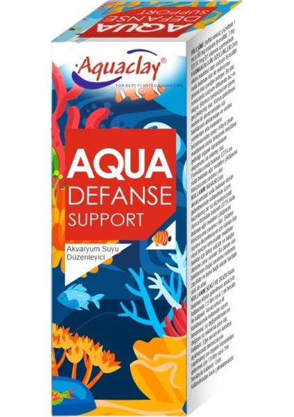 Aquaclay Defanse Support 50CC Akvaryum Suyu Düzenleyici