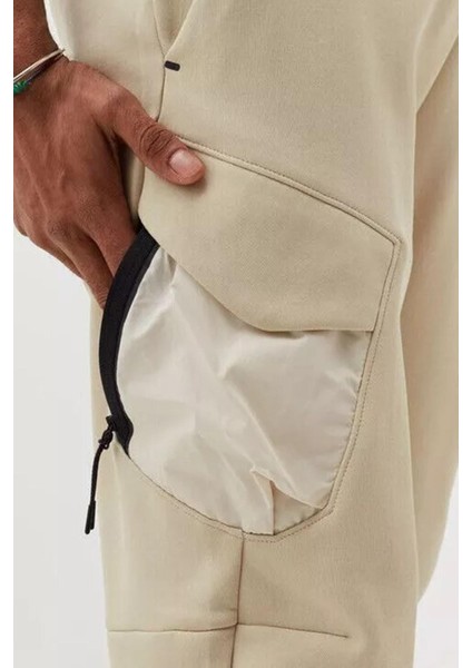 Tech Fleece Utility Cargo Pants Brown Uzun Kesim Erkek Eşofman Altı