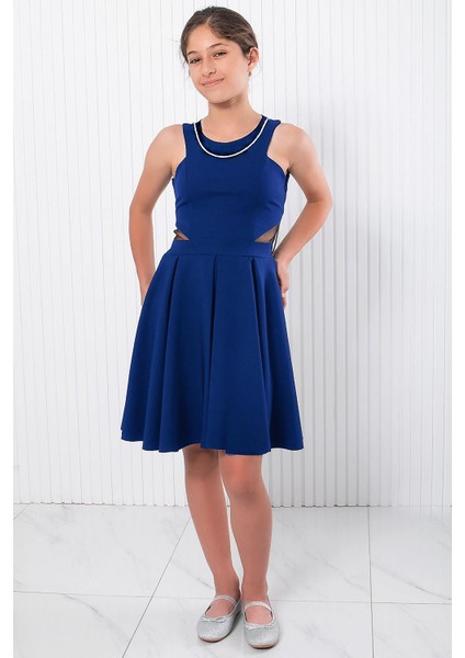 Taş Detaylı Abiye Lacivert MDV344 fiyatları