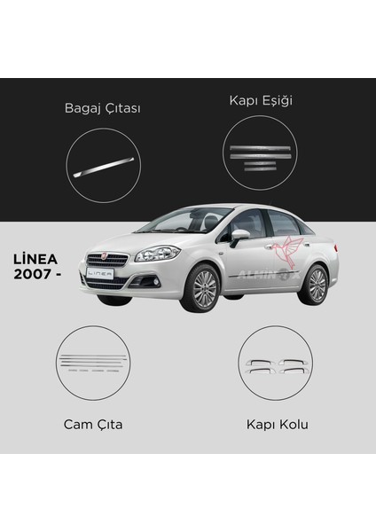 Linea Set 2007 ve Üzeri Bagaj Çıtası- Cam Çıta- Kapı Kolu- Kapı Eşiği