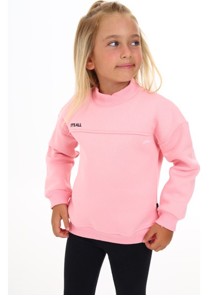 Kız Çocuk Nakışlı Sweatshirt
