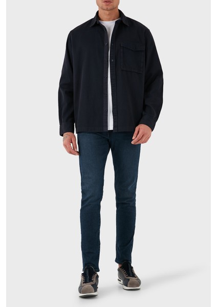 Pamuk Karışımlı Loose Fit Gömlek Erkek Gömlek 6DZC07 ZN5EZ 1510