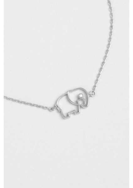 Bilge Fil 18 Ayar Beyaz Altın Kaplama 20 cm Gümüş Bileklik fiyatları