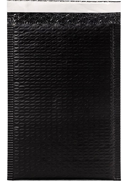 Bantlı Balonlu Siyah Zarf 10 x 15 + 5 cm 10 Adet