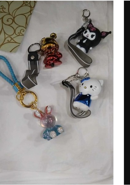 Ayıcık Teddy Bear Anahtarlık Çakmak Lighter Xx Gold Degrade Çanta Süsü 1 Adet modelleri