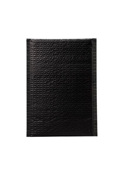 Bantlı Balonlu Siyah Zarf 25 x 35 + 5 cm 100 Adet