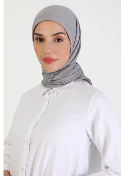 Gri Harem Scarf Incila Eşarp