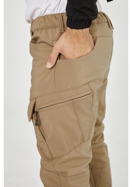 CAMP591 Outdoor Softshell Su Ve Rüzgara içi Polarlı Kışlık Erkek Taktik Pantolon modelleri