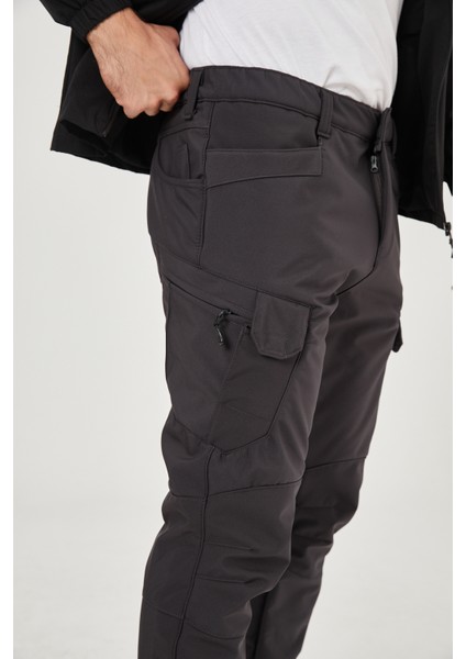 CAMP591 Outdoor Softshell Su Ve Rüzgara Dayanıklı içi Polarlı Kışlık Erkek Taktik Pantolon modelleri
