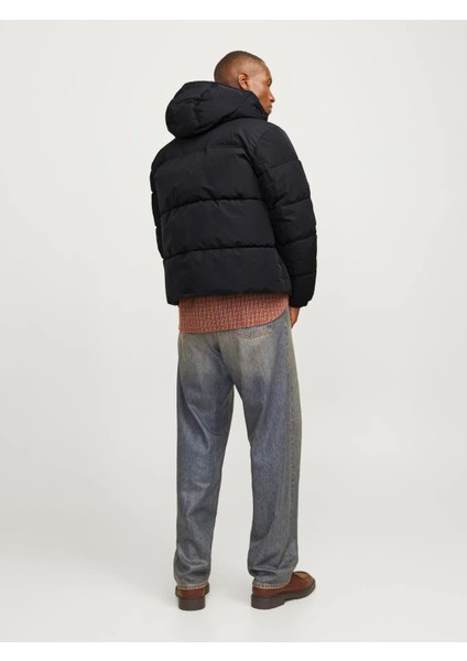 Jjebradley Puffer Jacket Erkek Şişme Mont Siyah 12256974 V1 modelleri