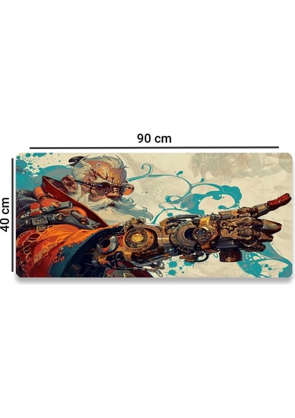 Sonictouch Ultragrand Cyberpunk Kaptan Xxl Klavye Mouse Pad 40X90CM