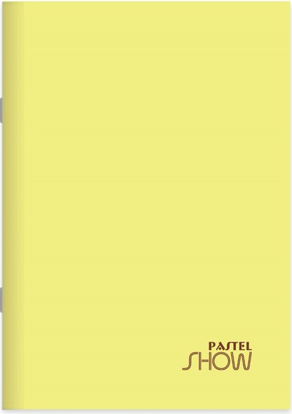 Keskin Defter Pastel Show A5 Pp Kapak Dikişli 60 Yp. Çizgili 324711-99 12