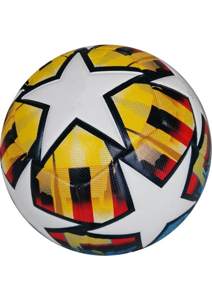 Şampiyonlar Ligi Tasarımı 400 Gram Lazer Kaliteli Maç ve Antreman Topu +Pompa ve Iğne Hediyeli modelleri