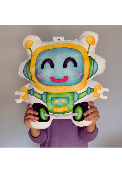 Dekoratif Kırlent - Bebekler ve Çocuklar Için - Suluboya Ilüstrasyonlu fiyatları