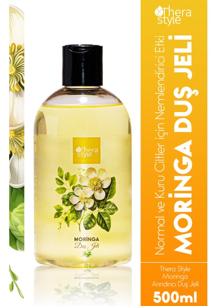 Moringa Duş Jeli 500ML + El & Vücut Losyonu 250ML + Vücut Spreyi 200ML (3'lü Set)