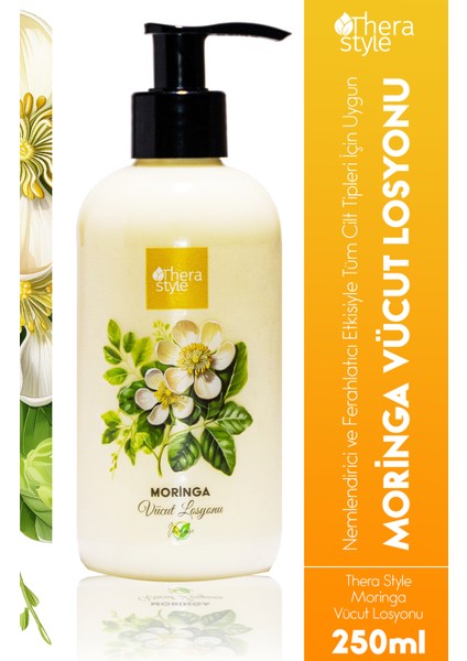 Moringa Duş Jeli 500ML + El & Vücut Losyonu 250ML + Vücut Spreyi 200ML (3'lü Set)