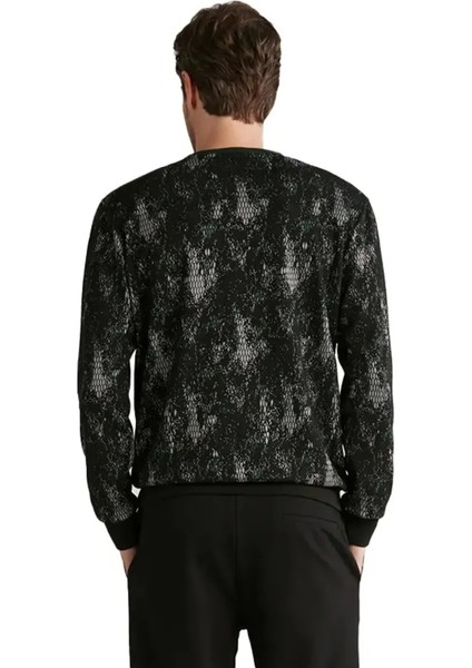 Uzun Kollu Bisiklet Yaka Erkek Tek Üst Sporcu Sweatshirt M626