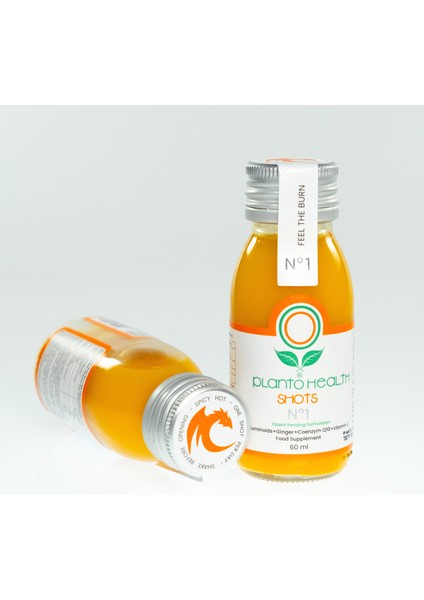 Plantohealth Shots No1 (Kurkumin+Zencefil+Vitamin C+Koenzim Q10)-Avantajlı Yedili Paket modelleri