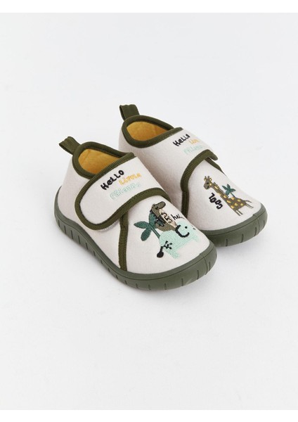 Lcw Steps Nakışlı Erkek Bebek Panduf