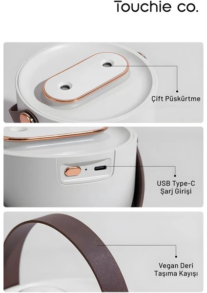 Hava Nemlendirici 1200 ml Ultrasonik Buhar Makinesi | Aroma Difüzörü Aroma Terapi Toc 1006 fırsatları