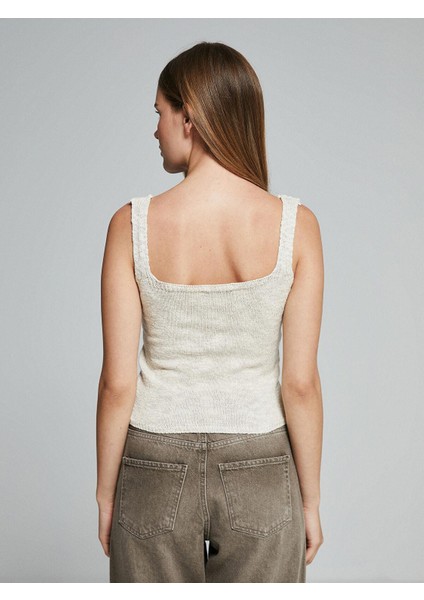 Lcw Vision U Yaka Kadın Triko Atlet indirimleri