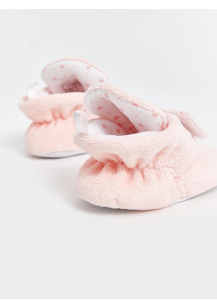 Lcw Steps Ayıcık Nakışlı Kız Bebek Yürüme Öncesi Ayakkabı