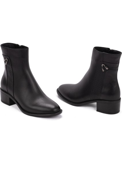 Kadın Deri Alçak Topuklu Günlük Bot modelleri
