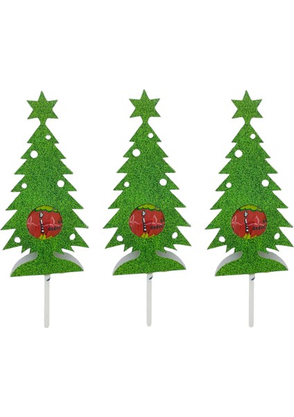 Yılbaşı Lolipoplu Çam Ağacı 3 Adet
