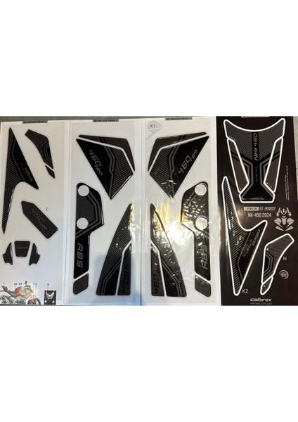 Cfmoto 450 Nk Tank Pad Full Set XCN45K fiyatları
