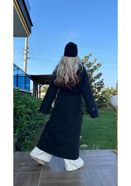 Oversize Premium Kaşe Kaban