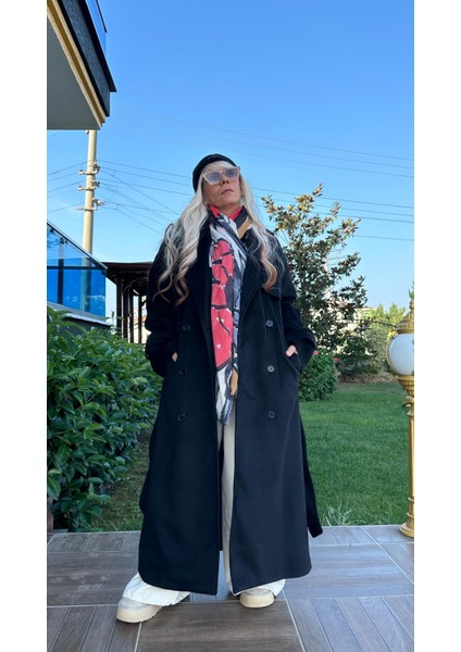 Oversize Premium Kaşe Kaban