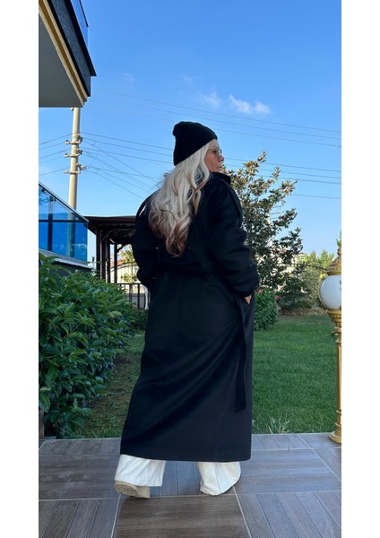 Oversize Premium Kaşe Kaban