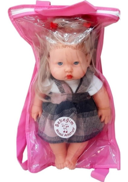 Berattoys 35 cm Et Bebek Türkçe Sesli Masal Anlatan Et Bebek Sırt Çantalı Oyuncak Bebek fiyatları