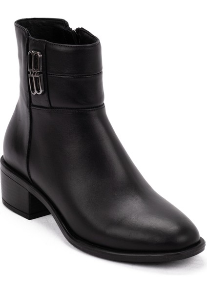 Kadın Deri Tokalı Alçak Topuklu Günlük Bot indirimleri