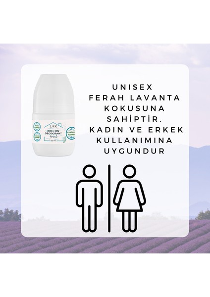 Alüminyumsuz Alkolsüz Parabensiz Vegan Ferah ve Çiçek Kokulu Roll-on Deodorant 2li Avantajlı Paket 50ml modelleri