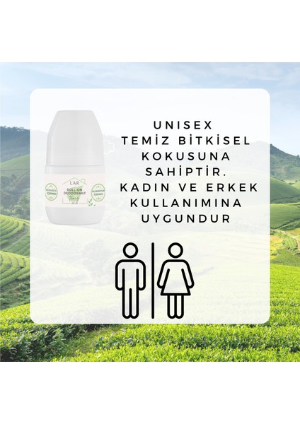Alüminyumsuz Parabensiz Vegan Unisex Ferah ve Temiz Kokulu Roll-on Deodorant 2li Avantajlı Paket 50ml fırsatları