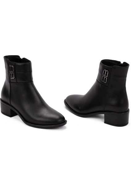 Kadın Deri Tokalı Alçak Topuklu Günlük Bot fırsatları