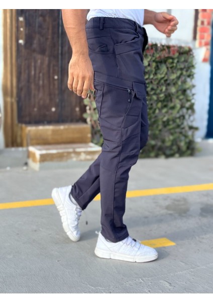CAMP591 Outdoor Softshell Su Ve Rüzgara içi Polarlı Kışlık Erkek Taktik Pantolon modelleri