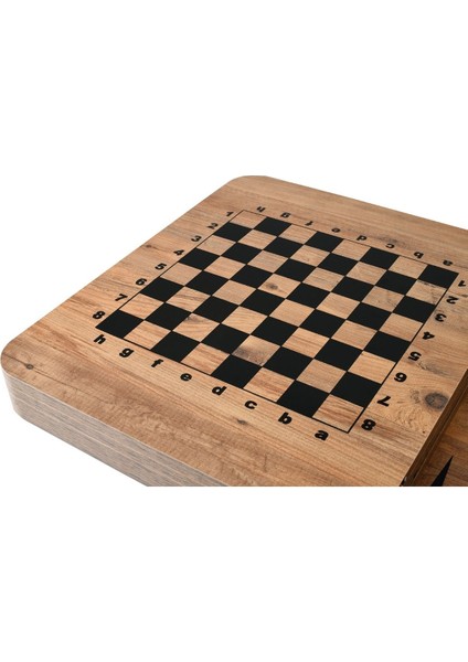 Sweet Home Akıllı Kademeli Sihirli Orta Sehpa Ceviz Renk Metal Tekerlekli 60x100 cm indirimleri