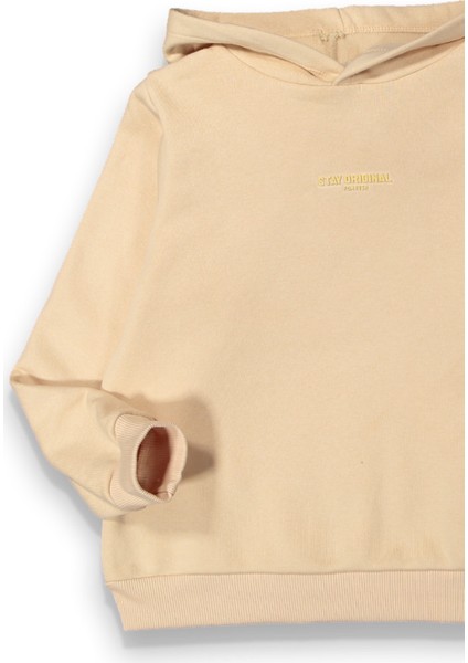 Erkek Çocuk Kapüşonlu Kalın Basic Sweatshirt fiyatları