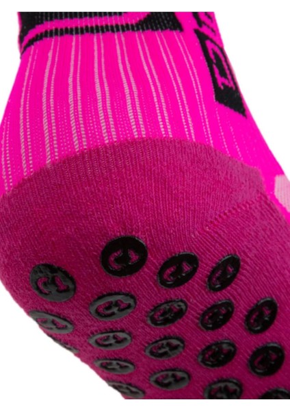 Unisex Pembe Anti Slip Socks Kaymaz Silikon Havlu Taban Dikişsiz Maç Pro Sporcu Çorabı fiyatları