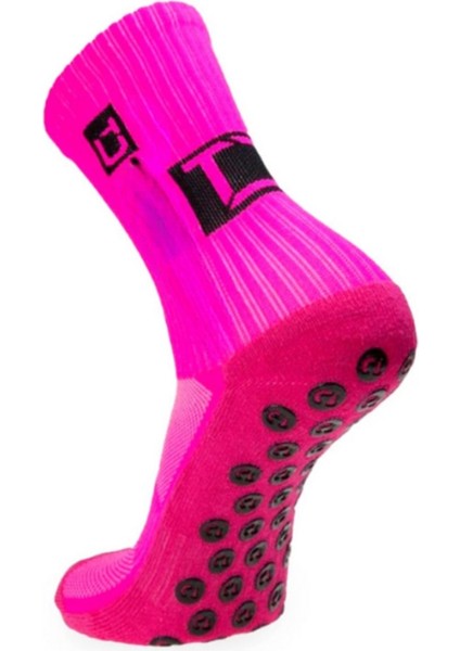 Unisex Pembe Anti Slip Socks Kaymaz Silikon Havlu Taban Dikişsiz Maç Pro Sporcu Çorabı modelleri