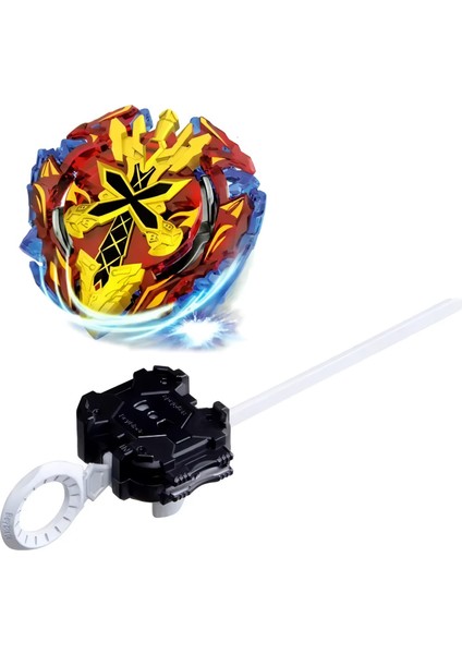 B-48 Thunder Gyro Starter Güçlendirici Fırlatıcılı Metal Beyblade Gök Gürültüsü Figür Oyuncak Seti