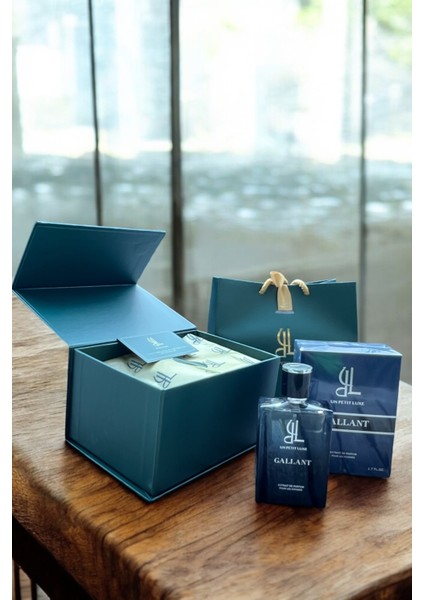 Premium Hediye Kutulu Gallant Extrait De Parfume Erkek Parfüm 50 ml